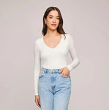 Linette V-Neck Top