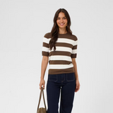 Lizza Striped Knit