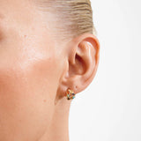 Lonnie Semi-Precious Stone Hoops