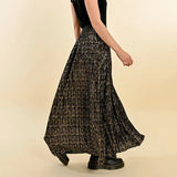 Louisa Long Pleated Skirt