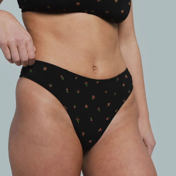 Huha Printed Low Profile Thong