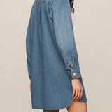 Lucie Denim Shirt Dress