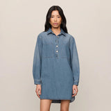 Lucie Denim Shirt Dress