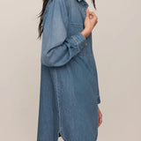 Lucie Denim Shirt Dress