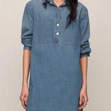 Lucie Denim Shirt Dress