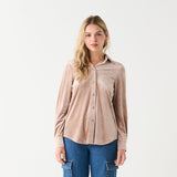 Lucille Velvet Shirt