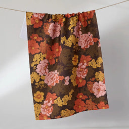 Geometry Autumn Kitchen Tea Towel