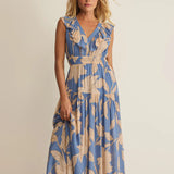 Malene Bloom Floral Maxi Dress