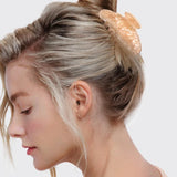 Blonde Marble Claw Clip