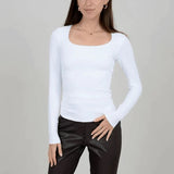Mariana U Neck L/S Tee