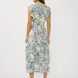 Marla Ruffle Midi Dress