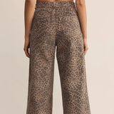 Marli Denim Leopard Pant