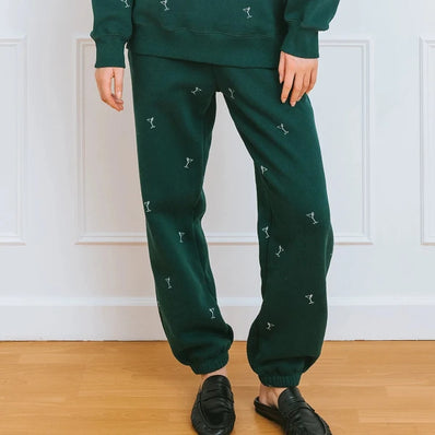 All Over Martini Oversized Jogger