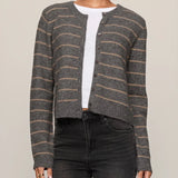 Medina Cozy Stripe Cardigan