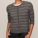 Medina Cozy Stripe Cardigan