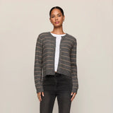 Medina Cozy Stripe Cardigan