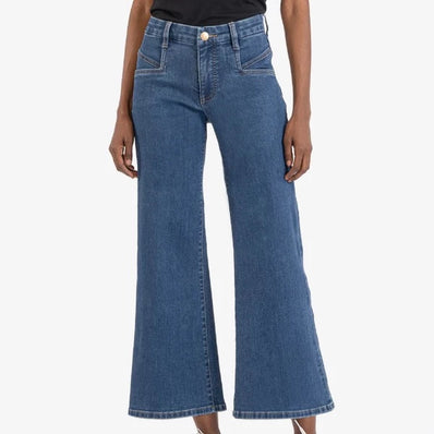 Meg Mid Rise Wide Leg