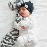 Newborn Top Knot Hat