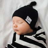 Newborn Top Knot Hat