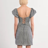 Gingham Mini Dress