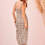 Mirrows Floral Dress