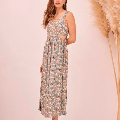 Mirrows Floral Dress