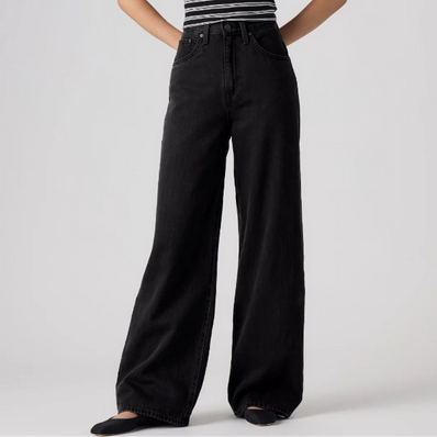 Levi's High Rise Cinch Baggy Jeans