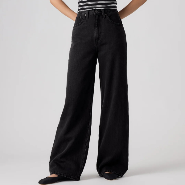 Levi's High Rise Cinch Baggy Jeans