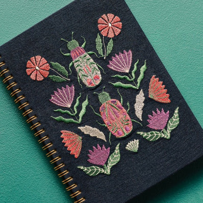 Amulet Embroidered Notebook