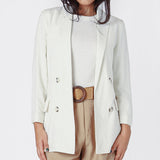 Nina Linen Blazer