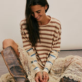 Nina Stripe Long Sleeve Tee