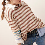 Nina Stripe Long Sleeve Tee