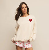 Oversized Heart Sweatshirt