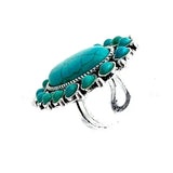 Western Oval Cuff Ring