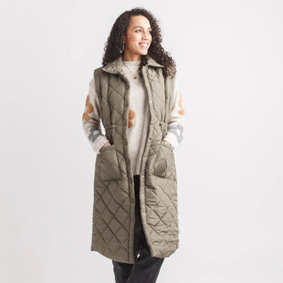 Papillon Puffer Vest