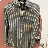 Perfect Linen Striped Top