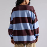 WTF Classic Striped Oversized Crew