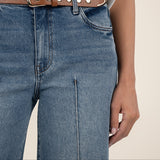 Meg High Rise Front Pin Tuck