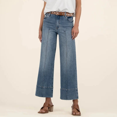 Meg High Rise Front Pin Tuck