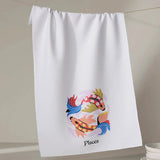 Geometry Zodiac Kitchen Tea Towel