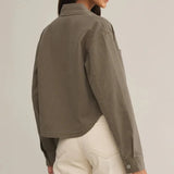 All Day Cropped Denim Jacket