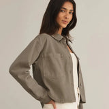 All Day Cropped Denim Jacket