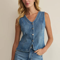 Porto Denim Tank Vest