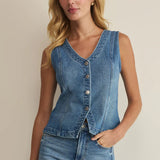 Porto Denim Tank Vest