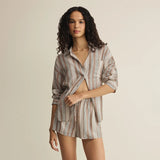 Perfect Striped Button Up