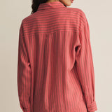 Perfect Striped Button Up