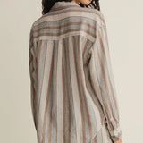 Perfect Striped Button Up
