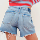 Crossroads Mid Rise Loose Shorts