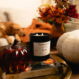 Ebony & Ivory Fall Candle