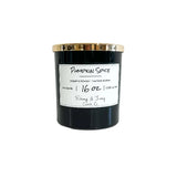 Ebony & Ivory Fall Candle